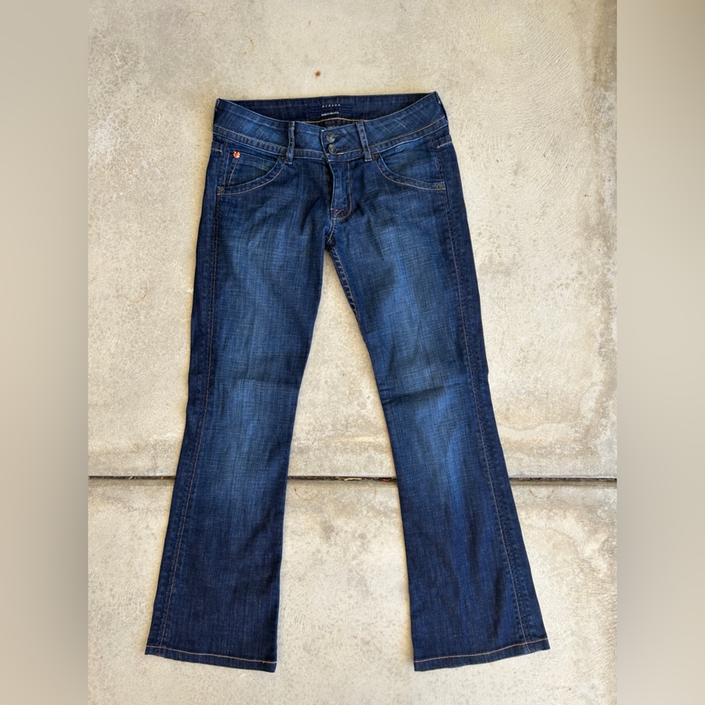 Hudson Signature Boot Cut Blue Denim Jeans Women Size 27